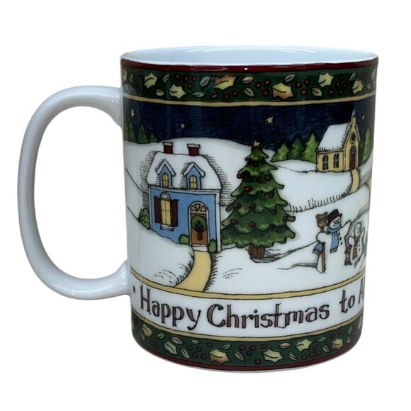 4 Portmeirion Studio Christmas Susan Winget A Christmas Story Mugs - Picture 5 of 12